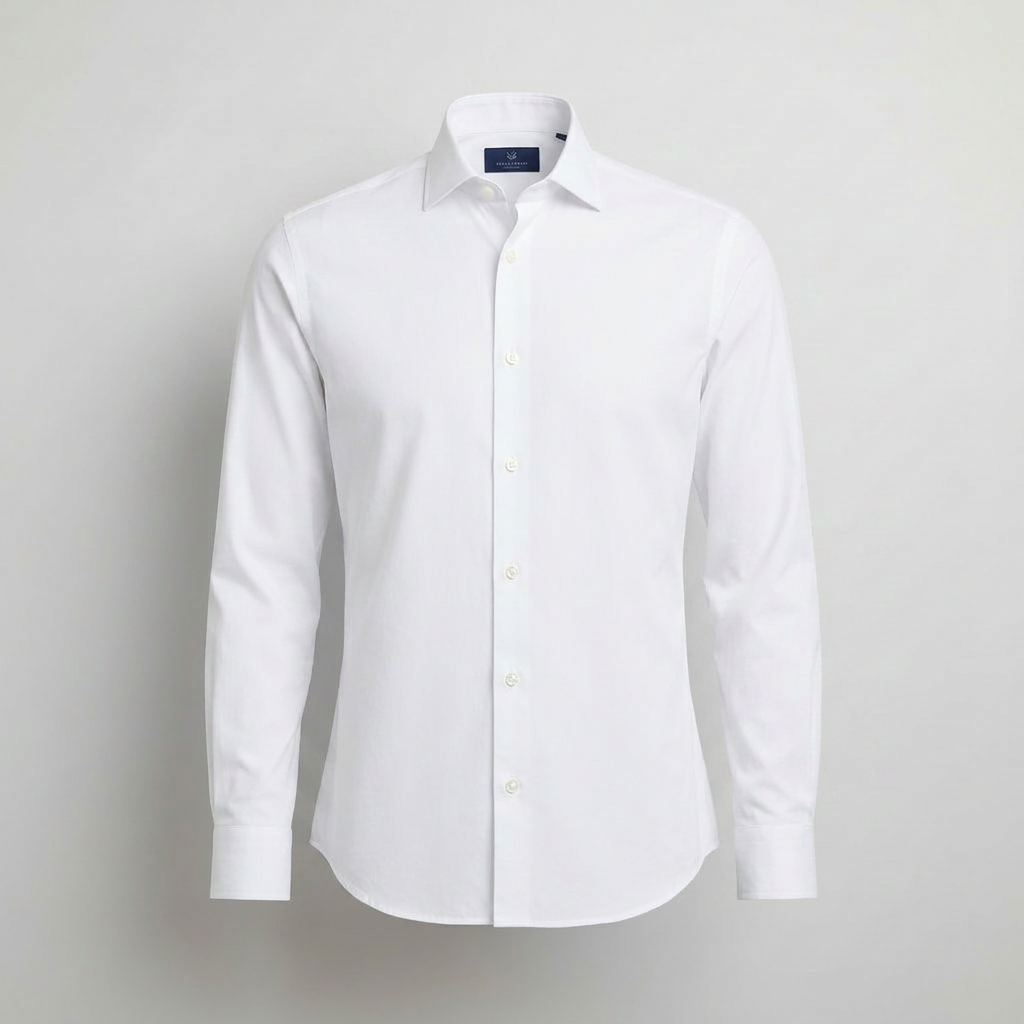 White Performance Stretch Shirt