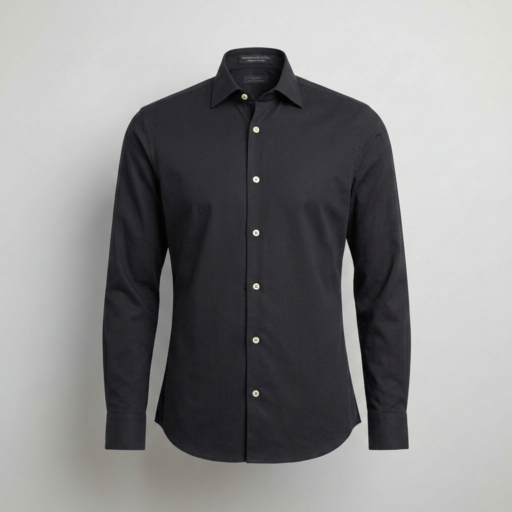 Charcoal Performance Stretch Shirt