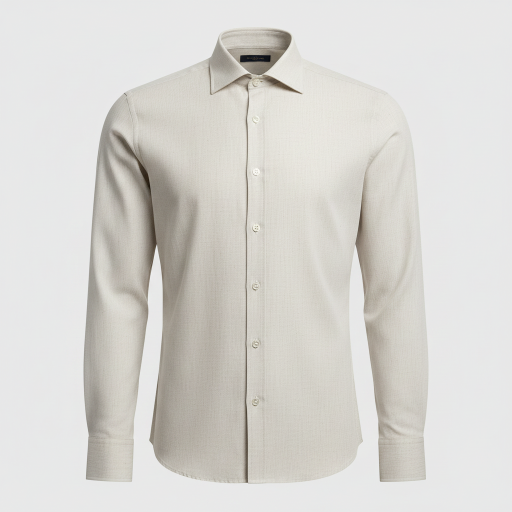 Light Tan Linen Shirt