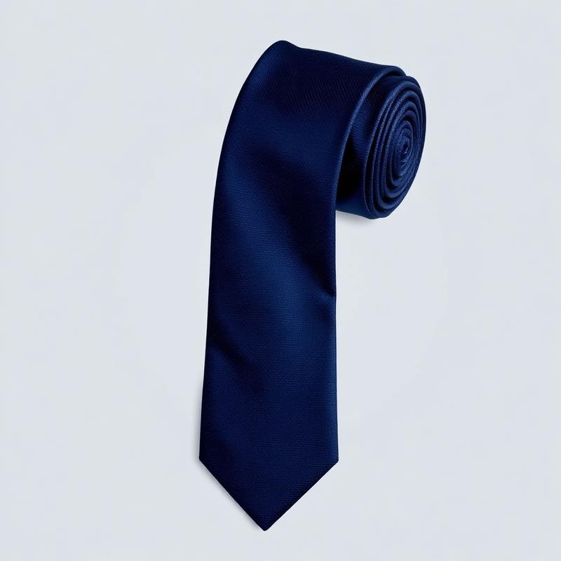 Navy Silk Necktie