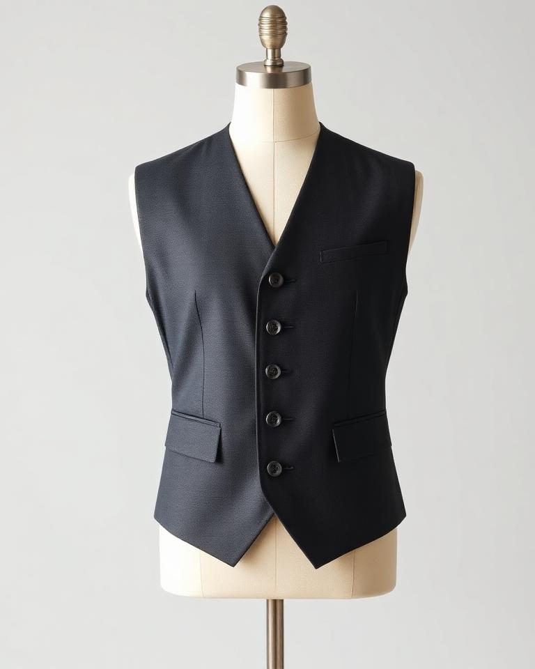 Charcoal Formal Vest